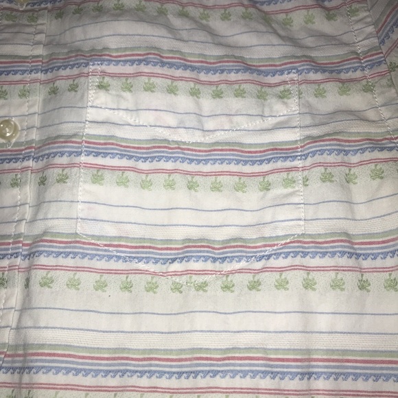 Barque upside down palm trees button down - Picture 2 of 8